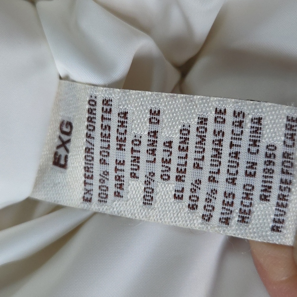 Vintage Polo Cream Knit and Down Puffer Jacket - Picture 12 of 17